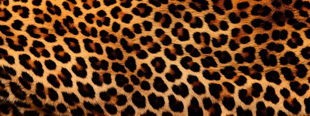 Cheetah spots fur texture background.