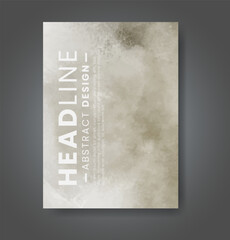 Cards with watercolor background. Design for your cover, date, postcard, banner, logo.