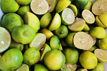 lime fruit texture