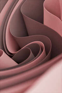 Smooth brown and pastel pink abstract background