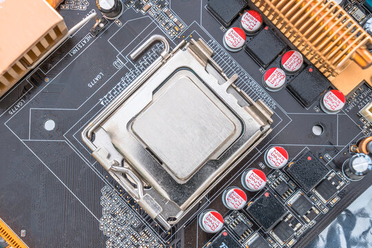 CPU in mother board CPU slot