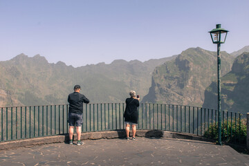 couple walking in the park