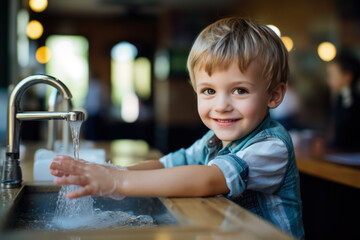 Proper hand hygiene for kids and toddlers 