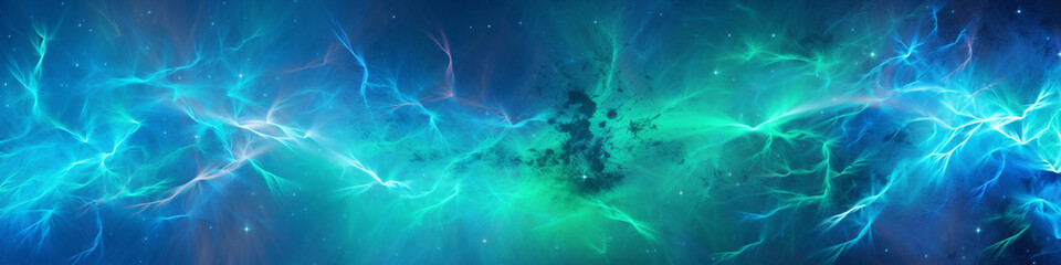 Abstract background featuring an array of electric currents and lighting bolts