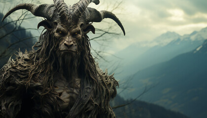 Artistic Recreation Faun Creature Mythological