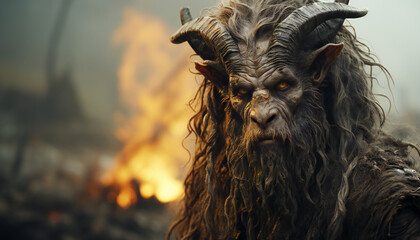 Artistic Recreation Faun Mythological Legendary