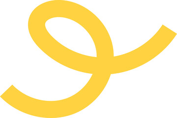 Curved Ribbon Icon
