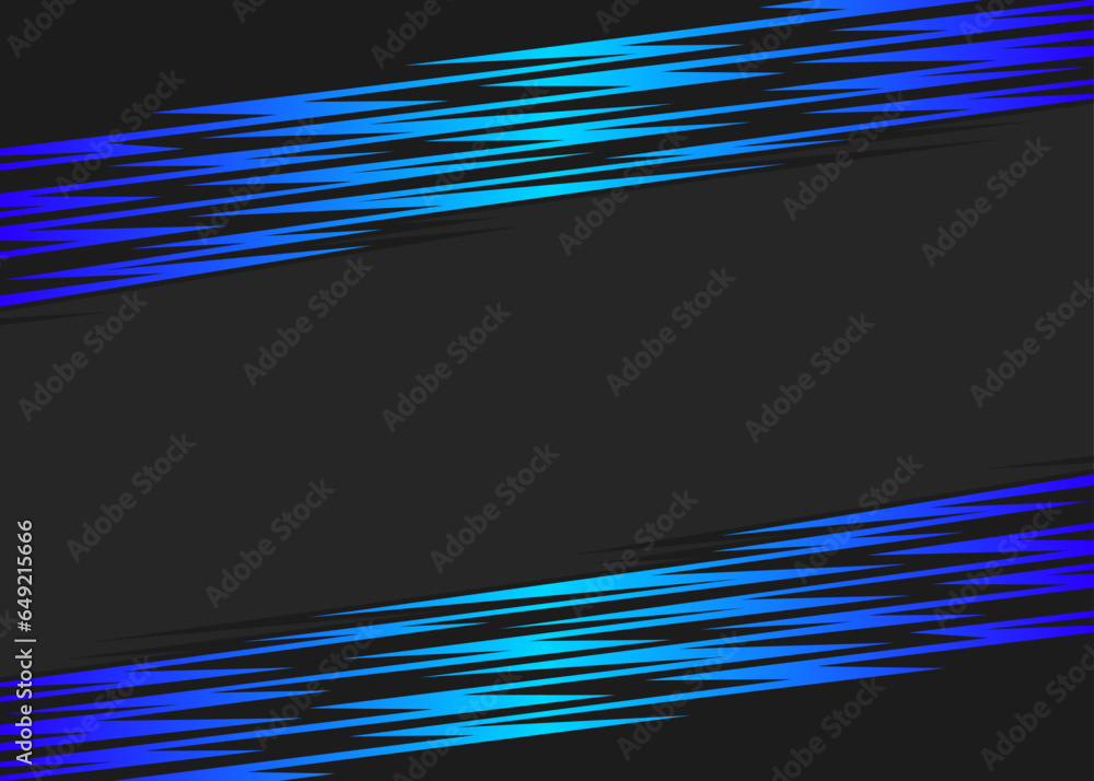 Poster abstract background with reflective jagged spike pattern and with some copy space area