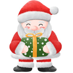 Christmas santa claus character