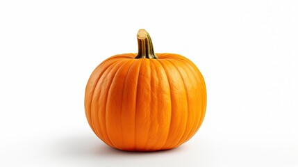 Pumpkin on a isolated background. Generative AI