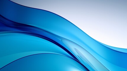 Fototapeta premium Blue Glass Arc Background, Blue Glass Arc PPT Background,Glass Background, Glass PPT Background