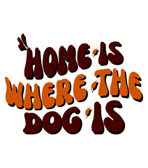 Retro ,Dog Craft Design. T-shirt Design. Illustration