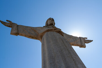 Jesusstatue in Lissabon