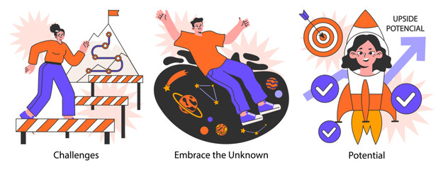 Self-development set. Increasing of individual or professional competencies