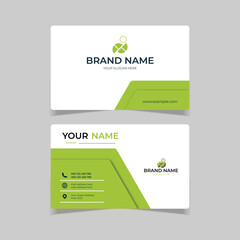 elegant modern business card design template