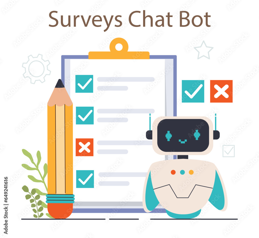Poster chatbot. ai robot assistant with customer service and support.