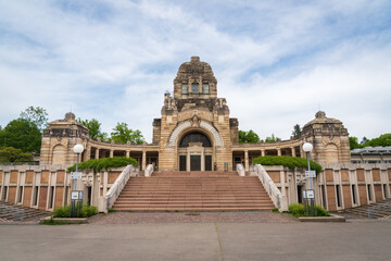 Obraz premium Pragfriedhof Cemetery, Stuttgart in Stuttgart-Nord, Baden-Württemberg