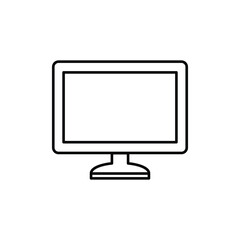 computer screen icon vector display icon 