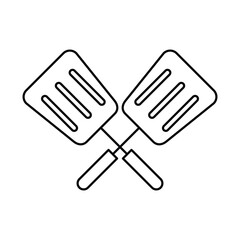 kitchen utensil - icon vector appliance sign
