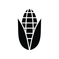 corn icon vector cornlogo popcorn sign 
