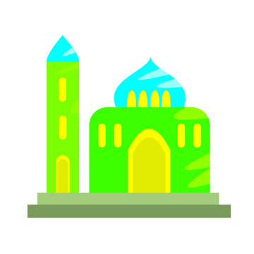 illustration of mosque
