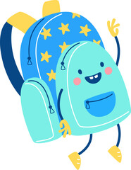 School Bag Character