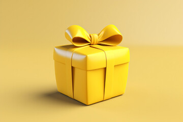 Yellow gift.