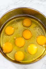 Pressure Cooker Pot No-Peel Hard Boiled Eggs