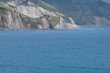 The Flysch formations on the Basque country