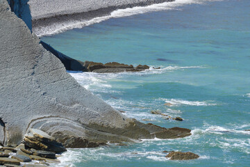 The Flysch formations on the Basque country