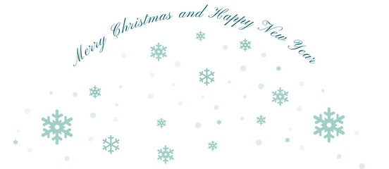 A postcard for Christmas and New Year