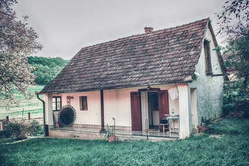 Old peasant house in beautiful natural surroundings.