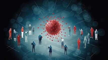 Public health collaboration, mental health services, community well-being, societal change. Generated by AI.