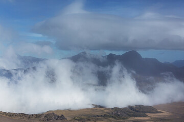 Fog in the mountains