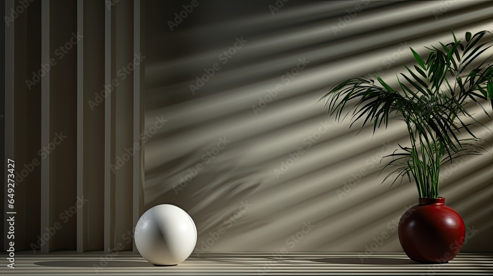 Poster single, well - placed light source illuminating a simple object