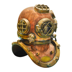 Authentic 1941 US Navy diving helmet
