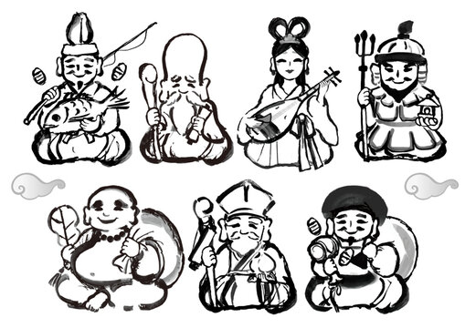 七福神 Images – Browse 5,735 Stock Photos, Vectors, and Video