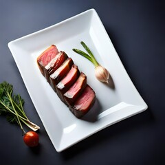 sushi on a plate