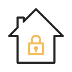 House lock icon