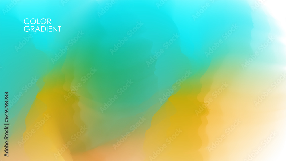 Poster color smoke. abstract background with vibrant colored gradient flowing waves for creative graphic de