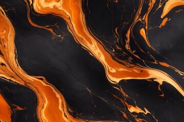 Black and Orange Textures