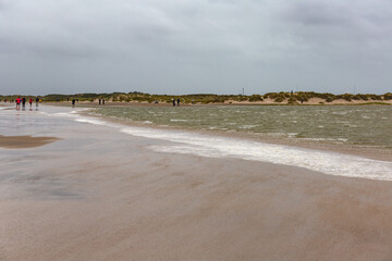 Grenen, Ost- und Nordsee treffen aufeinander, Dänemark, Skagen