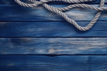 Seafarer's Treasure: Coastal Rope Background