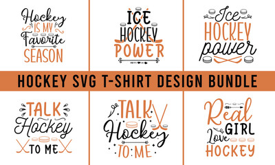 hockey SVG t-shirt design bundle ,Hockey Bundle Vol-06 SVG Cut File, Sports SVG.