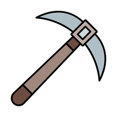 Pickaxe Icon Design