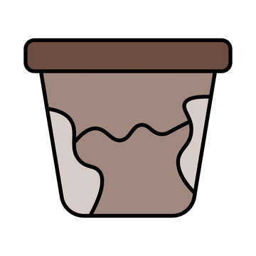 recommend clip art: Flower Pot Icon Design