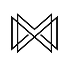 letter logo design concept, strong and minimalist character. suitable for your company logo.