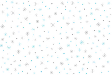 雪のような抽象イラスト