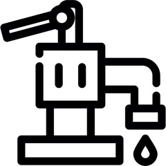 Hand Pump Icon