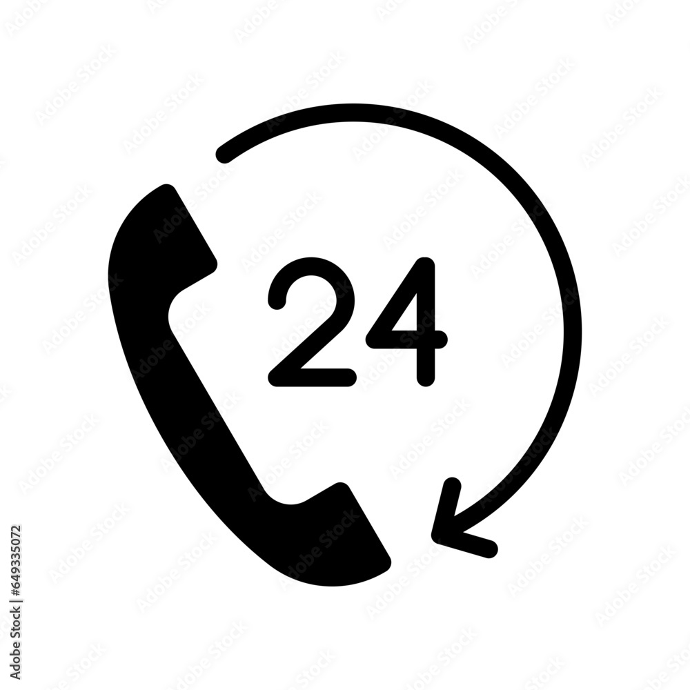 Poster costumer support solid icon. help line assistant, client service for user consultation. call center 